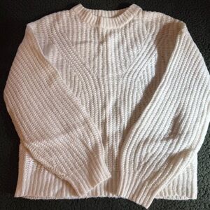 a new day Cream Chunky Ribbed Knit Sweater